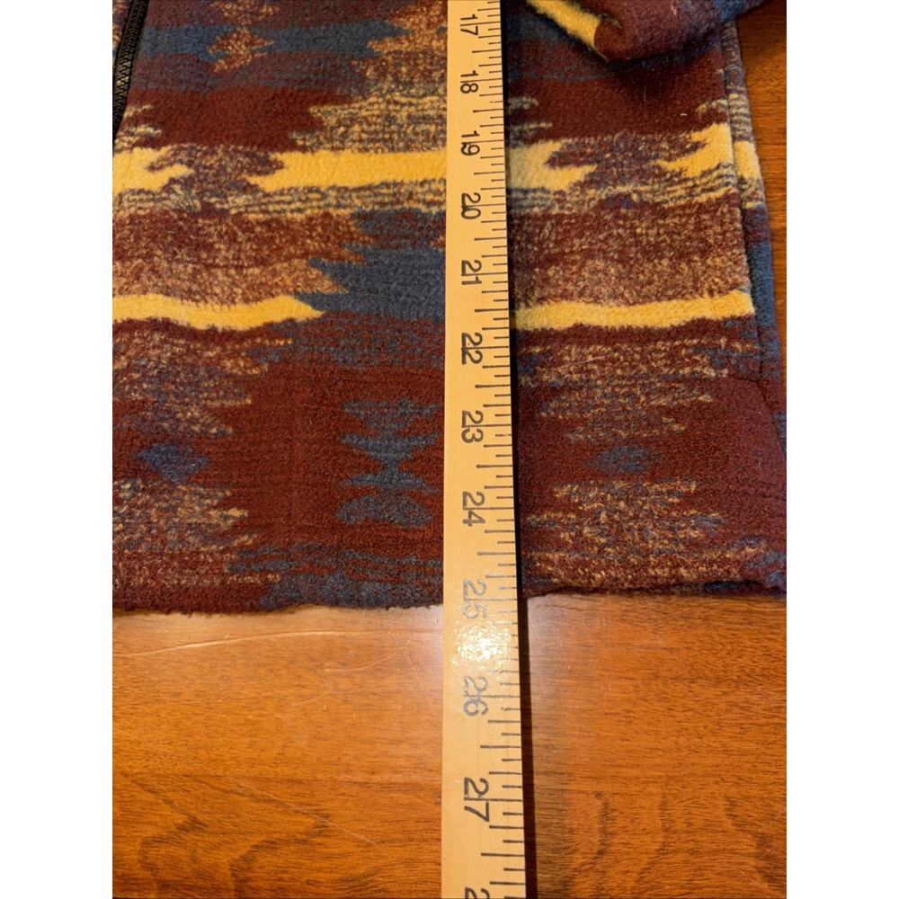 Bear Ridge Outfitters Fleece Jacket Men's Sz M Aztec Southwestern - Picture 5 of 6